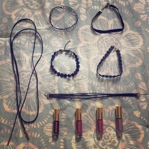 !BUNDLE DEAL! 6 Chokers AND 4 mini buxom glosses!